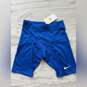 Mens Nike Team Half Tight Dri-Fit Running Compress Shorts CV2727-493 Size S